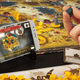 The tutorial setting for Dized instructs players how to set up their board.